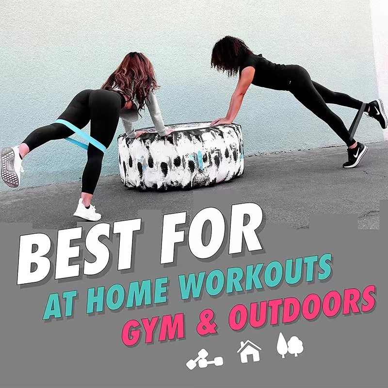 Resistance Bands, Exercise Workout Bands for Women and Men,Pack of 5 Different Resistance Levels Elastic Band