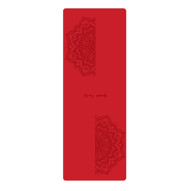 Non Slip Yoga Mat Premium Thick 5MM PU Rubber Non Slip Exercise Fitness Mat for All Types of Yoga Pro Yoga Mats for Women Pilates Floor Workouts travel yoga mat