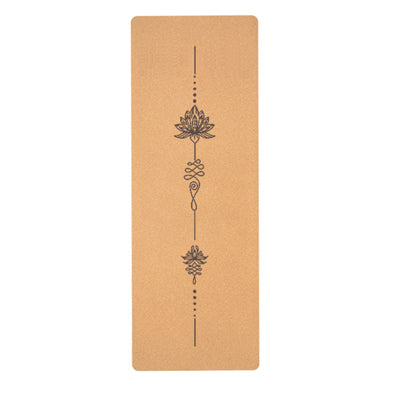 Natural Rubber Cork Large Cork Yoga mat Tall People Natural Rubber Men Women Long Yoga Mats Eco-friendly Yoga Mat Very Long Wide Sustainable Yoga Mats Large X-Large Biodegradable Yoga mat