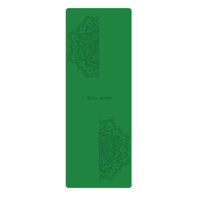 Non Slip Yoga Mat Premium Thick 5MM PU Rubber Non Slip Exercise Fitness Mat for All Types of Yoga Pro Yoga Mats for Women Pilates Floor Workouts travel yoga mat