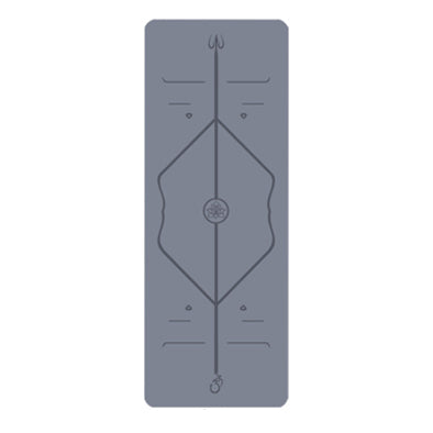 PU rubber thickened yoga mat sweat-absorbing non-slip fitness mat