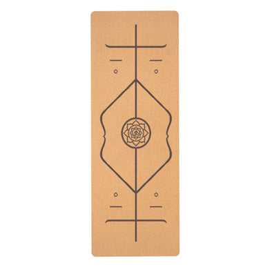 Natural Rubber Cork Large Cork Yoga mat Tall People Natural Rubber Men Women Long Yoga Mats Eco-friendly Yoga Mat Very Long Wide Sustainable Yoga Mats Large X-Large Biodegradable Yoga mat