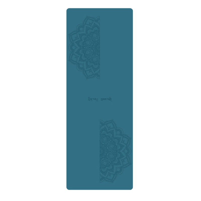 Non Slip Yoga Mat Premium Thick 5MM PU Rubber Non Slip Exercise Fitness Mat for All Types of Yoga Pro Yoga Mats for Women Pilates Floor Workouts travel yoga mat