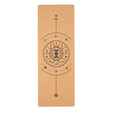 Natural Rubber Cork Large Cork Yoga mat Tall People Natural Rubber Men Women Long Yoga Mats Eco-friendly Yoga Mat Very Long Wide Sustainable Yoga Mats Large X-Large Biodegradable Yoga mat