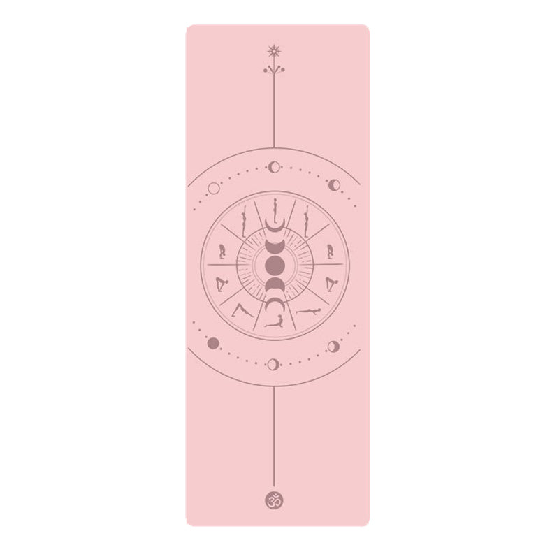 PU rubber yoga fitness mat lengthened and widened non-slip mat