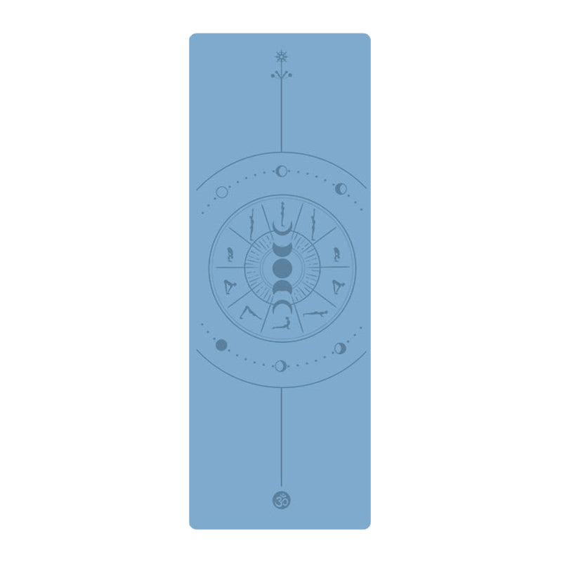 PU rubber yoga fitness mat lengthened and widened non-slip mat