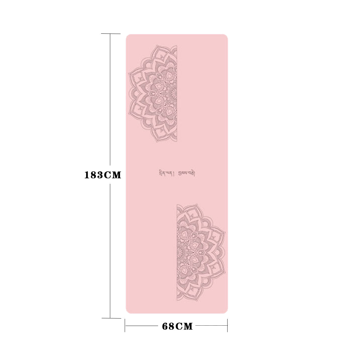 Non Slip Yoga Mat Premium Thick 5MM PU Rubber Non Slip Exercise Fitness Mat for All Types of Yoga Pro Yoga Mats for Women Pilates Floor Workouts travel yoga mat