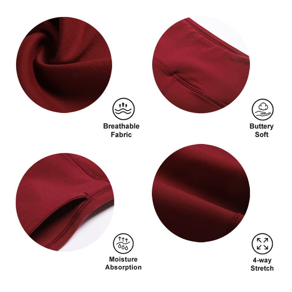 Women's Bootcut Yoga Pants with Pockets, High Waisted Tummy Control Workout Bootleg Pants Flared Work Dress Pants