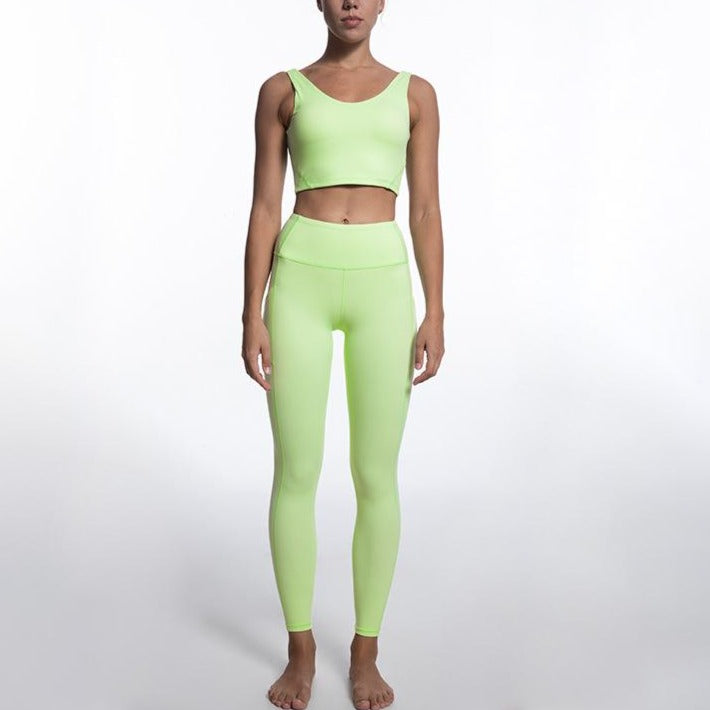 Women’s Yoga Outfits 2 piece Set Workout Tracksuits Sports Bra High Waist Legging Active Wear Athletic Clothing Set