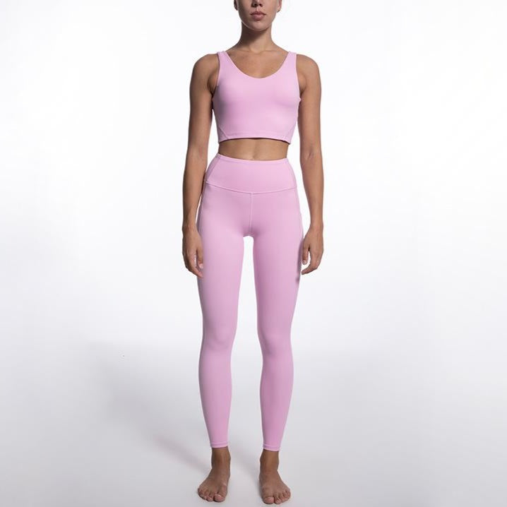 Women’s Yoga Outfits 2 piece Set Workout Tracksuits Sports Bra High Waist Legging Active Wear Athletic Clothing Set